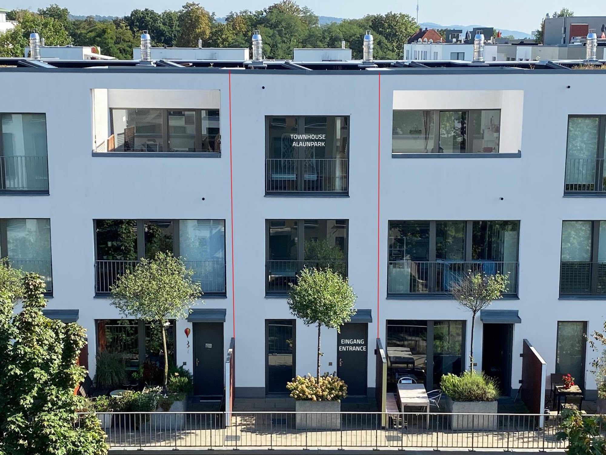 Villa Townhouse Alaunpark Dresden Exterior foto